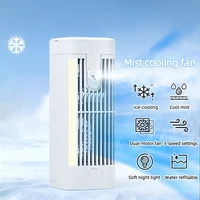 Ventilateur climatiseur de bureau, excellent effet rafraîchissant, veilleuse pour maisons et dortoirs 1