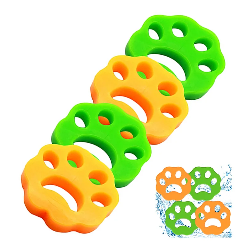 Pet Hair Remover Reusable Double Sided Silicone Clothes Sticker, pet hair brush