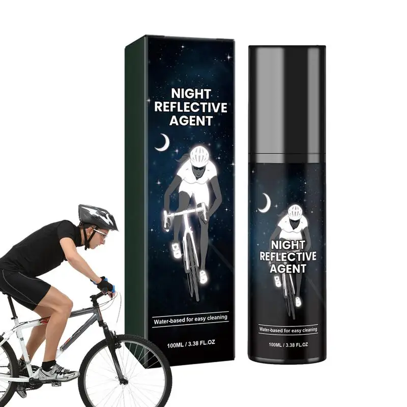 Glow-in-The-Dark Paint 100ml Glowing In The Dark Spray Paint For Bicycle Safety Reflective Glow Spray Paint For Clothes Bicycles