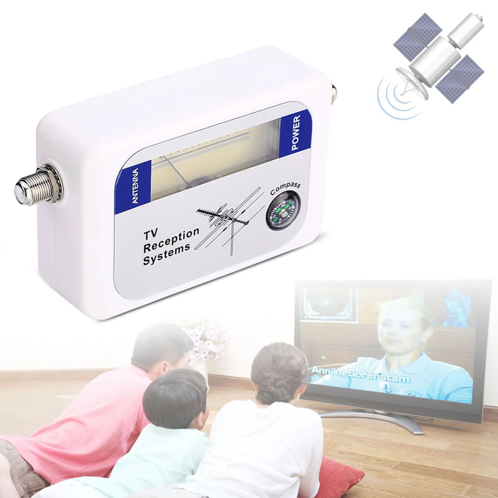 Digital TV Antenna Signal Strength Meter and Detector