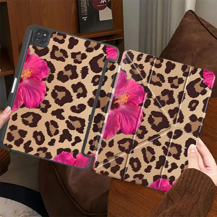 Leopard Print Floral Holder Cover