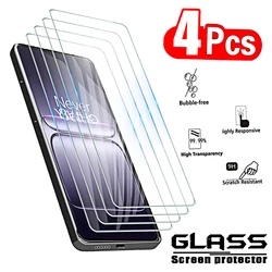4 - Pack Tempered Glass Screen Protectors - Premium Protective Films - OnePlus Nord CE 3 Lite (Transparent)