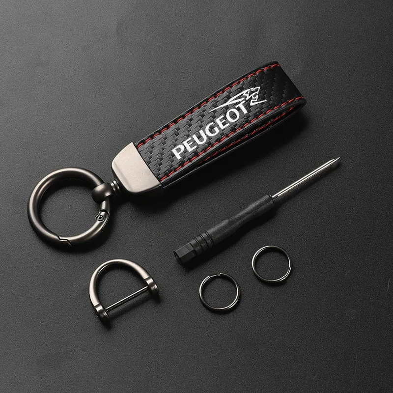 Portachiavi Per Auto Gioielli Con Fibbia A Ferro Di Cavallo Per Peugeot Gt Gti Gtline 206 208 307 308 2008 3008 106 108 306 206 208 Accessori Per Auto