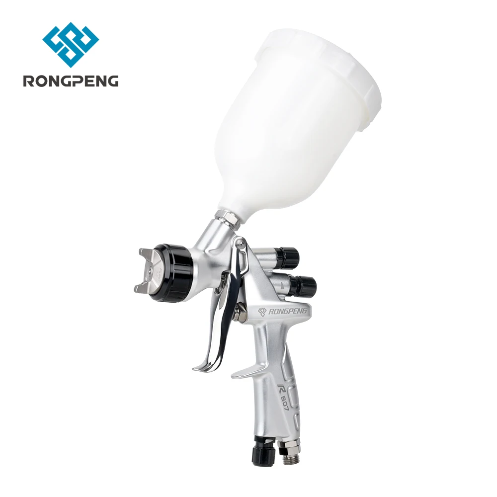 RONGPENG High Efficiency Reduced Pressure Technology 600cc Spray Gun Automatic Paint 1.3mm Nozzle Airbrush Tool Pneumatic Tools