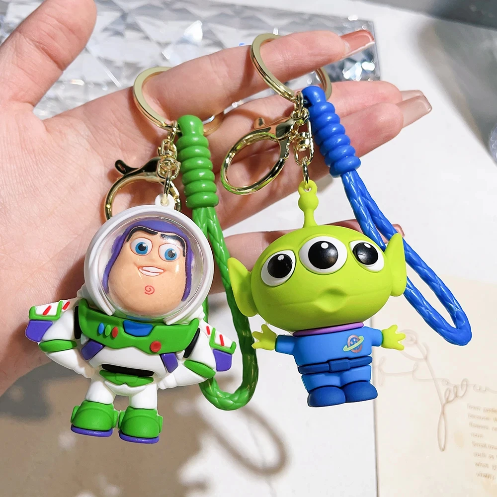 

Cartoon Toy Story Keychain Cute Three Eyes Mr. Potato Head Keyring Boy Backpack Hanging Accessories Girl Handbag Ornament