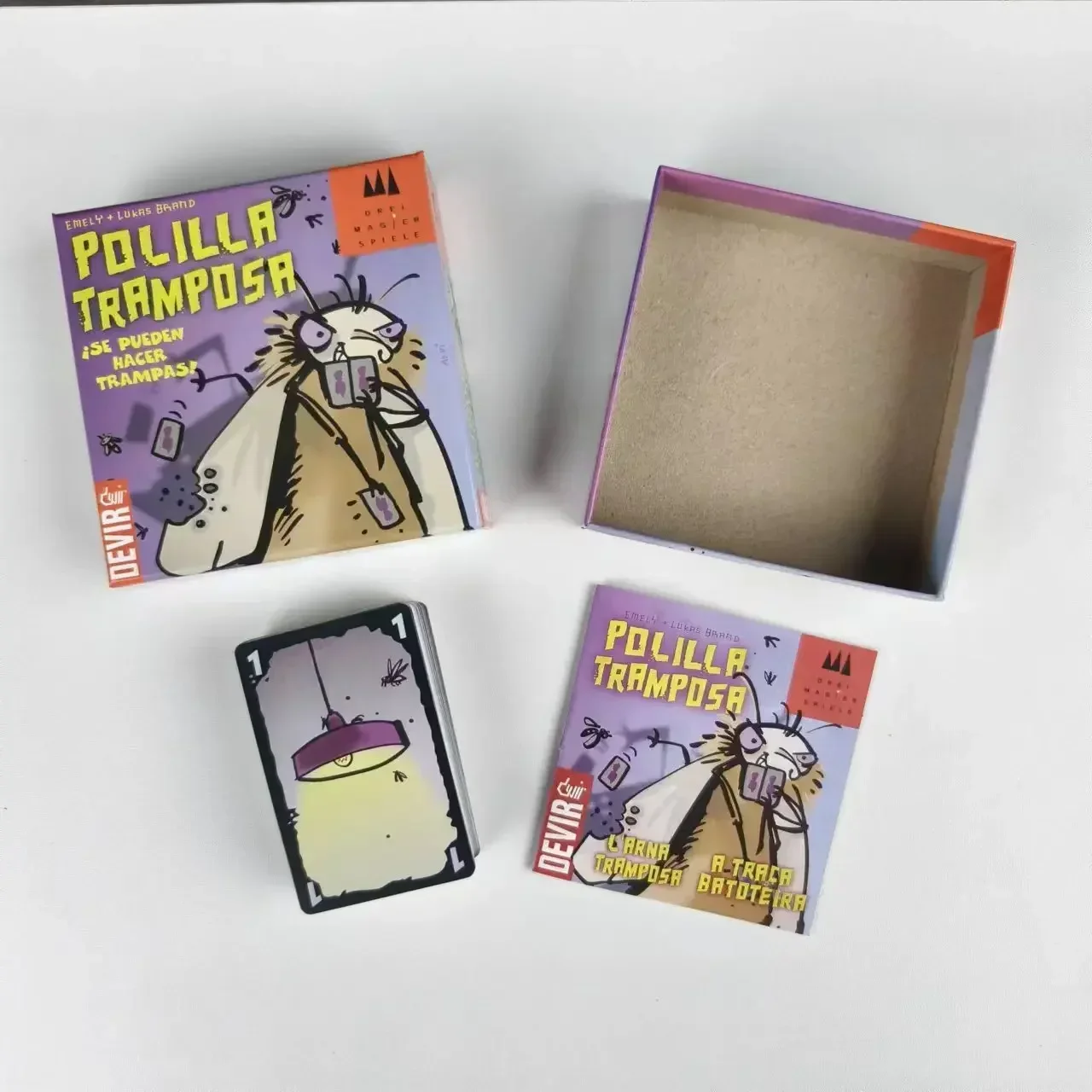 Card Game Mogel Motte Polilla Tramposa