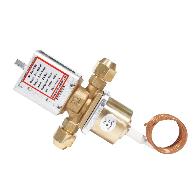 

Temperature Controlled Water Flow Control Valve for Refrigeration Equipment