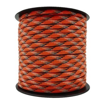 50/100M 7core umbrella rope 550 military 4mm outdoor polyester parachute rope camping survival umbrella tent bundled clothesline 4