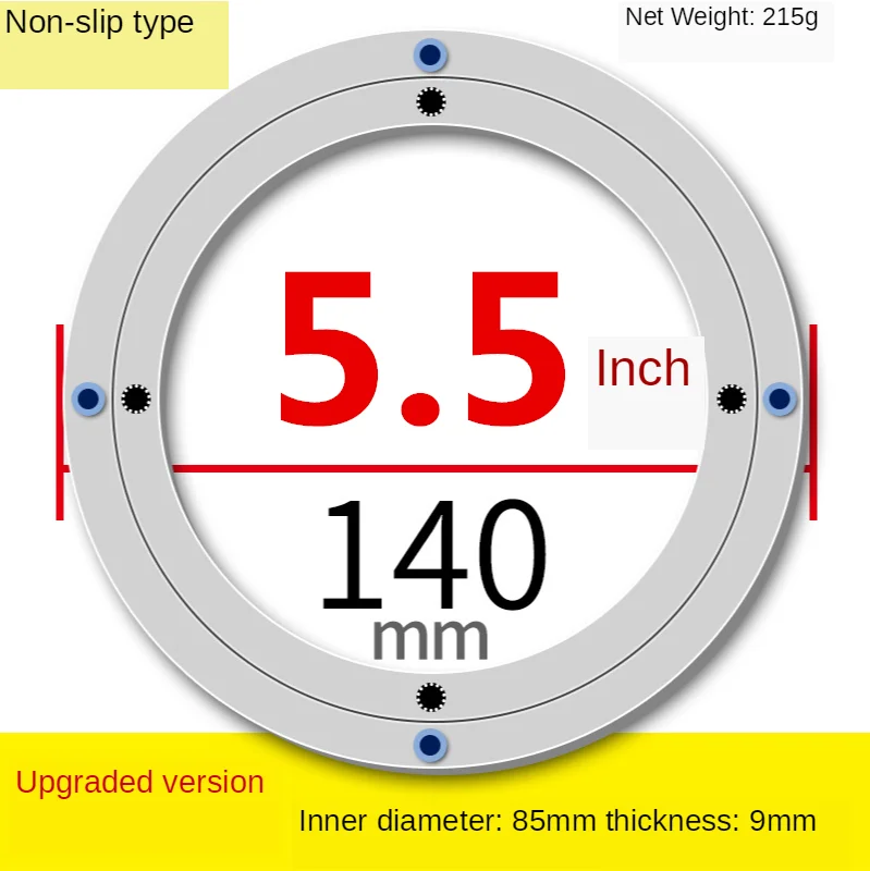 392mm Aluminum Lazy Susan Bearing - 420 Lb Capacity Turntable For Heavy-Duty Rotation 3 thumbnail image