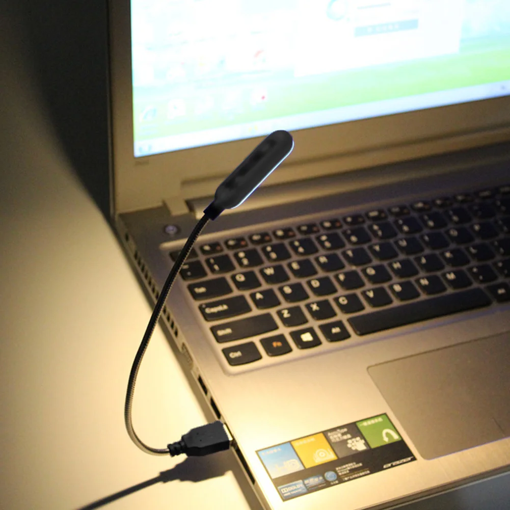 Usb Led Leeslamp Draagbare Flexibele Usb Oogbescherming Mini Nachtlampje Voor Notebook Computer Pc Laptops Tafel Bureaulamp