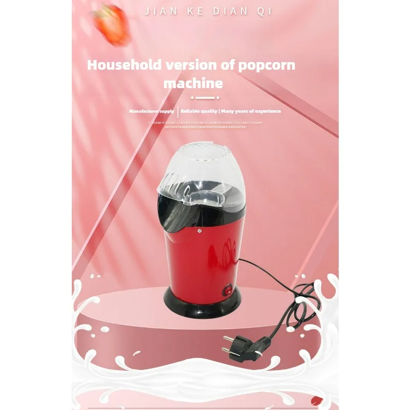 Popcorn Machine Home Children's Fully Automatic Mini Small Corn Popping Corn Machine Electric 6
