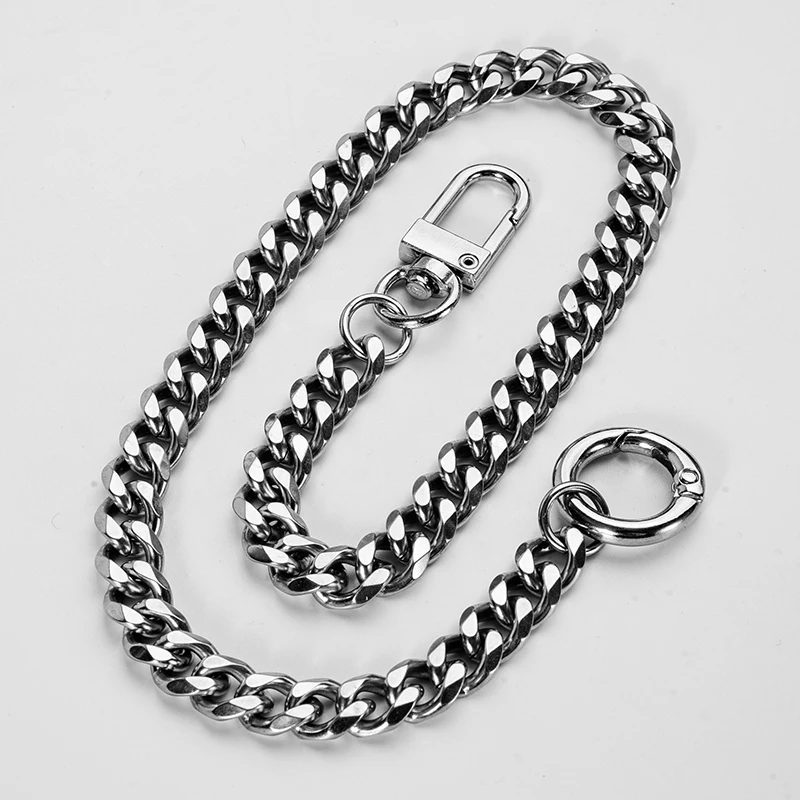 40cm Lange Edelstahl Brieftasche Gürtel Schlüssel Kette Rock Punk Hose  Hipster Hose Jean Keychain Clip Schlüsselring männer hip Hop Schmuck -  AliExpress