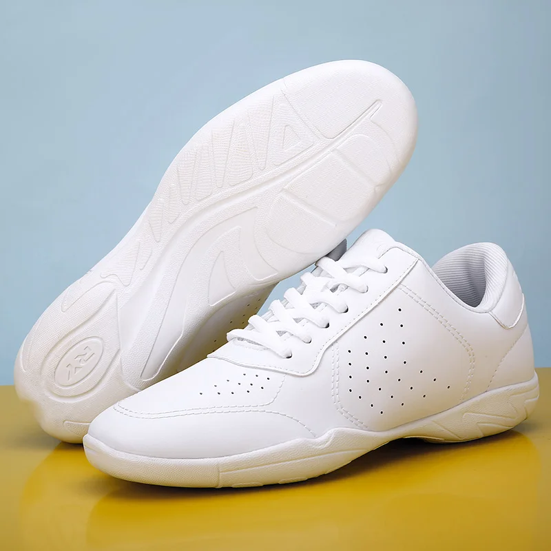 New sports shoes for parent-child ultra-fine fiber versatile women's aerobic soft sole anti slip cheerleading dance shoes for