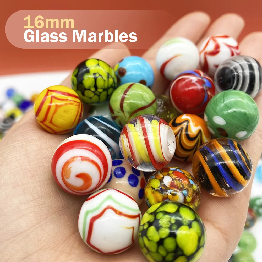 

G1-16 Home Decor Collection Creative Handmade Glass Marbles Balls Rarity Children Puzzle Game Toys Cute New Year Gifts For Kid
