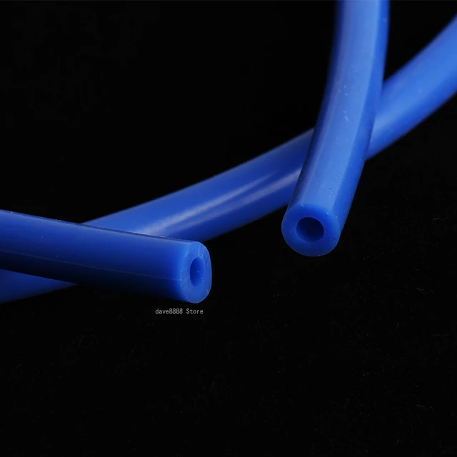 2 มม.~ 25 มม.Universal Blue ซิลิโคนท่อสูญญากาศยืดหยุ่นเกรดอาหารซิลิกาเจลท่อ Auto Car Racing สายท่อ 1