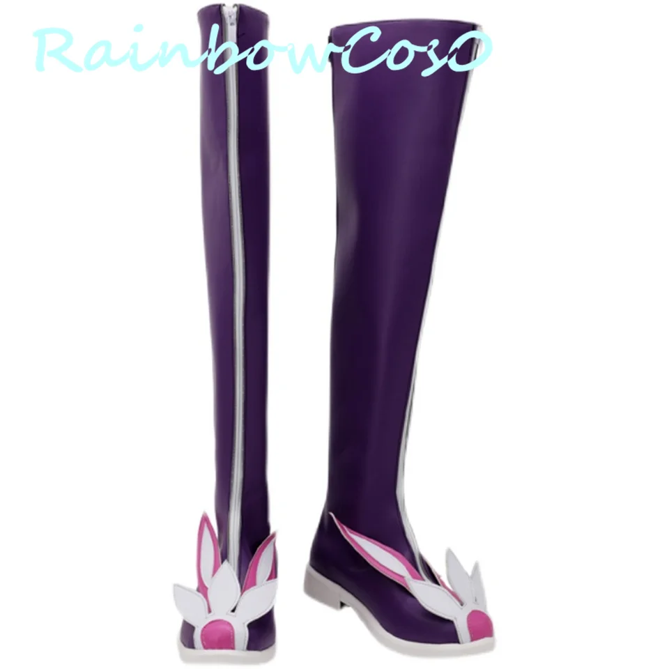 ELSWORD 아이샤 코스프레 신발 부츠 게임 애니메이션 카니발 파티, 할로윈 W2271 - AliExpress