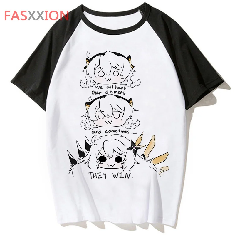 

honkai impact t shirt hip harajuku tshirt t-shirt for top clothing streetwear men male hop tee funny