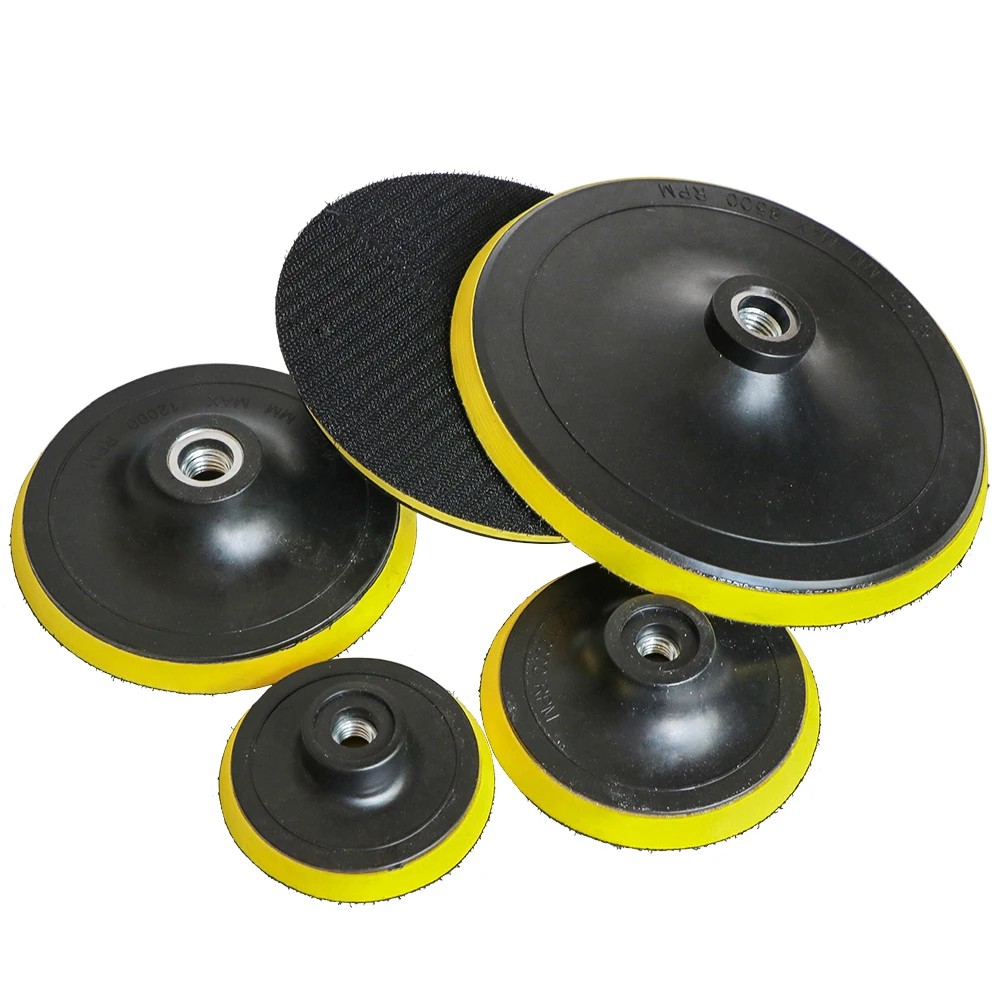 3/4/5/6/7 Inch Self adhesive Sanding Disc Backing Pad Drill Rod 100