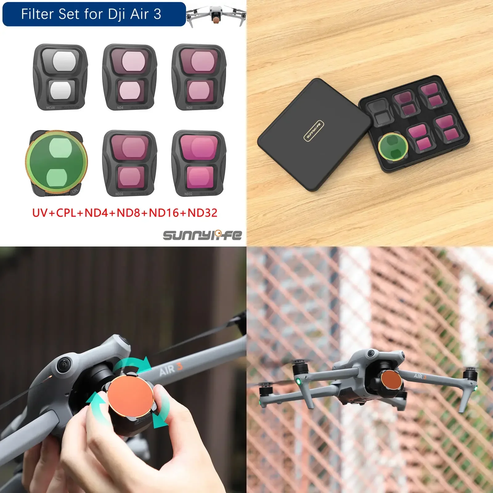 Housse de Protection pour DJI NEO, AIR 3, Mini 4 Pro - Lot de 2