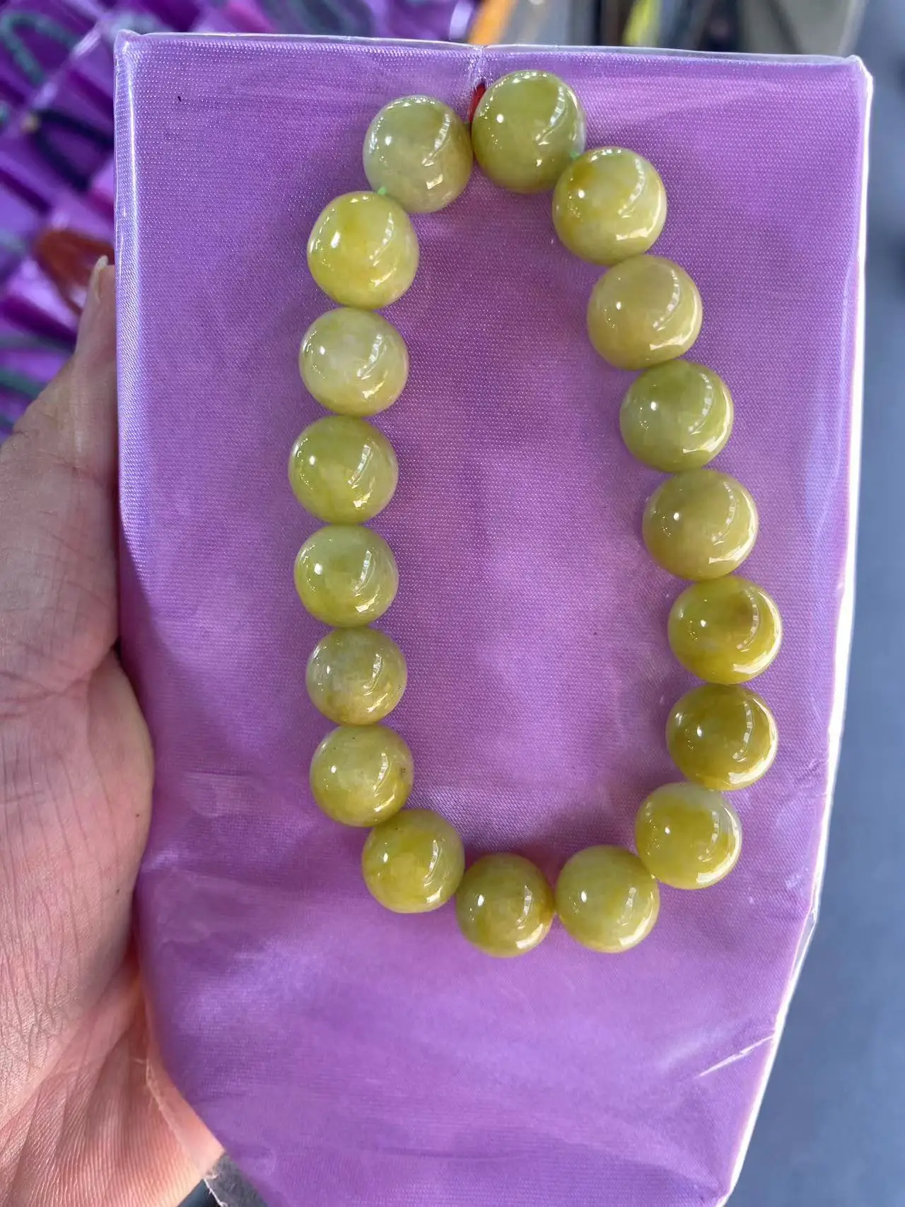 

Натуральный уровень A + редкий желтый нефритовый ручной браслет из Мьянмы нефритовый бутик ручная полировка браслет с шариком ювелирные изделия из тонкого нефрита