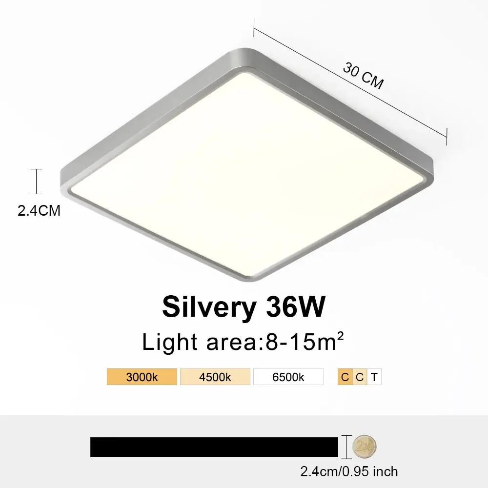 Silver 36W