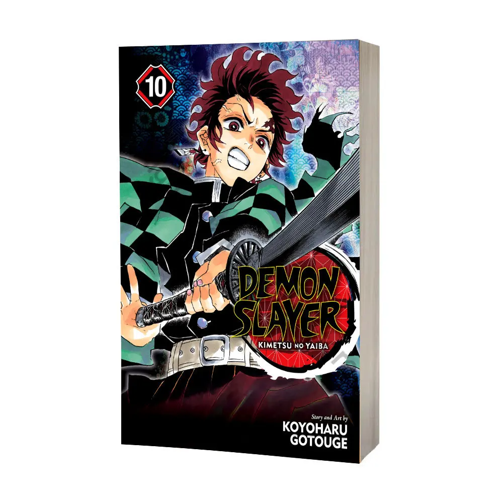 

Demon Slayer Kimetsu No Vol.10 Youth Manga Book English Comic Book Set Hot-blooded Jump Comics Japan Anime