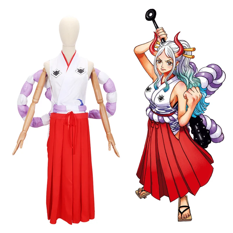 

Anime Yamato Full Set Cosplay Costume Top Skirt Adult Kids Halloween Party Stage Performance