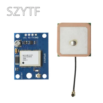 Modulo GPS GY-NEO-6M/7M/M8N/M9N, alta precisione, multi-costellazione, interfaccia UART, ideale per sistemi di navigazione e tracciamento