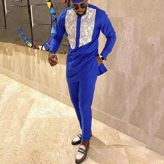 Dayo Embroidered Kaftan Outfit - Image 6