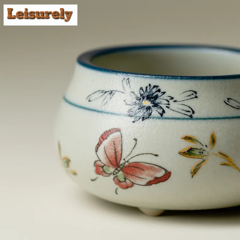 Butterfly Orchid Incense Holder Zen Garden Incense Burners Meditation Smell Distributor Censer Tableware Supplies Decoration