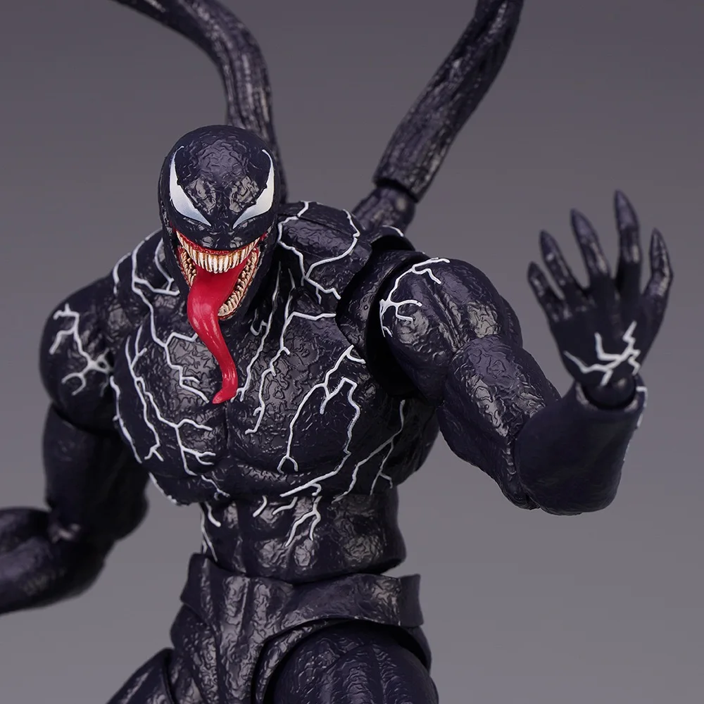 Venom Marvel Genuine Edition Handmade Simbiotic Body Straordinario Spider Man Joint Mobility Avengers Alliance Hand Model Orname