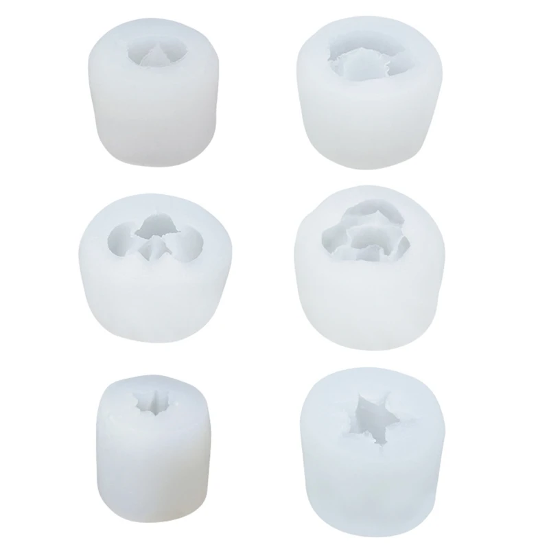 Soap Silicone Mold Succulent Plant Mold for Making Candle Soaps Lotion Bars Bath Bomb Plaster DIY Baking Cake Decoration K0AB