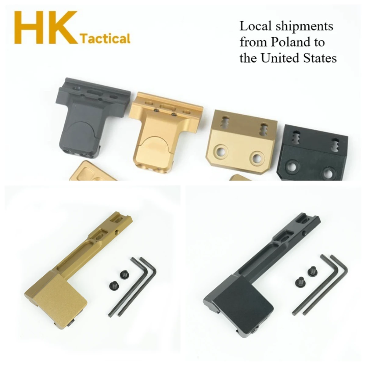 Tactical Flashlight Mount for Outdoor Camping