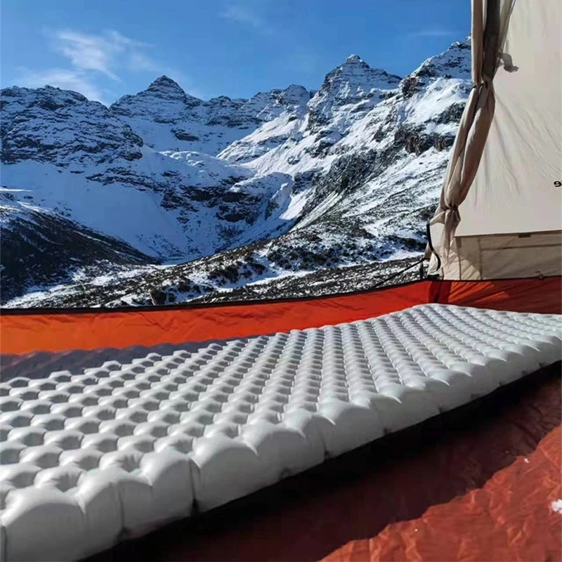 FLAME'S CREED R-value 5.8 Professional Camping Sleeping Pad Ultralight Air Mat Inflatable Travel Hiking Trekking Equipment