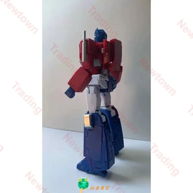 [재고 있음] 변신 장난감 WanXiang MP-44 MP44 OP Commander KO 화이트 레그스(로고 포함) 액션 피규어 컬렉션 선물 소년용
