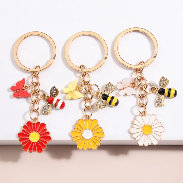 Anuman007 | keychain for girls under 100 | keychain for phone Printed  Wooden Keychains | Circle Shape Set of 2 keyrings 2x2 inch