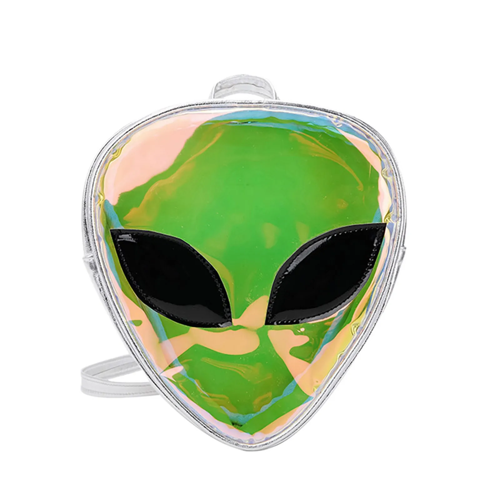 Bags For Women Trendy Women Children Alien Transparent Jelly Bag Shoulder Bag Backpack Phone Bag Punching Bag For Kids 12-14 3