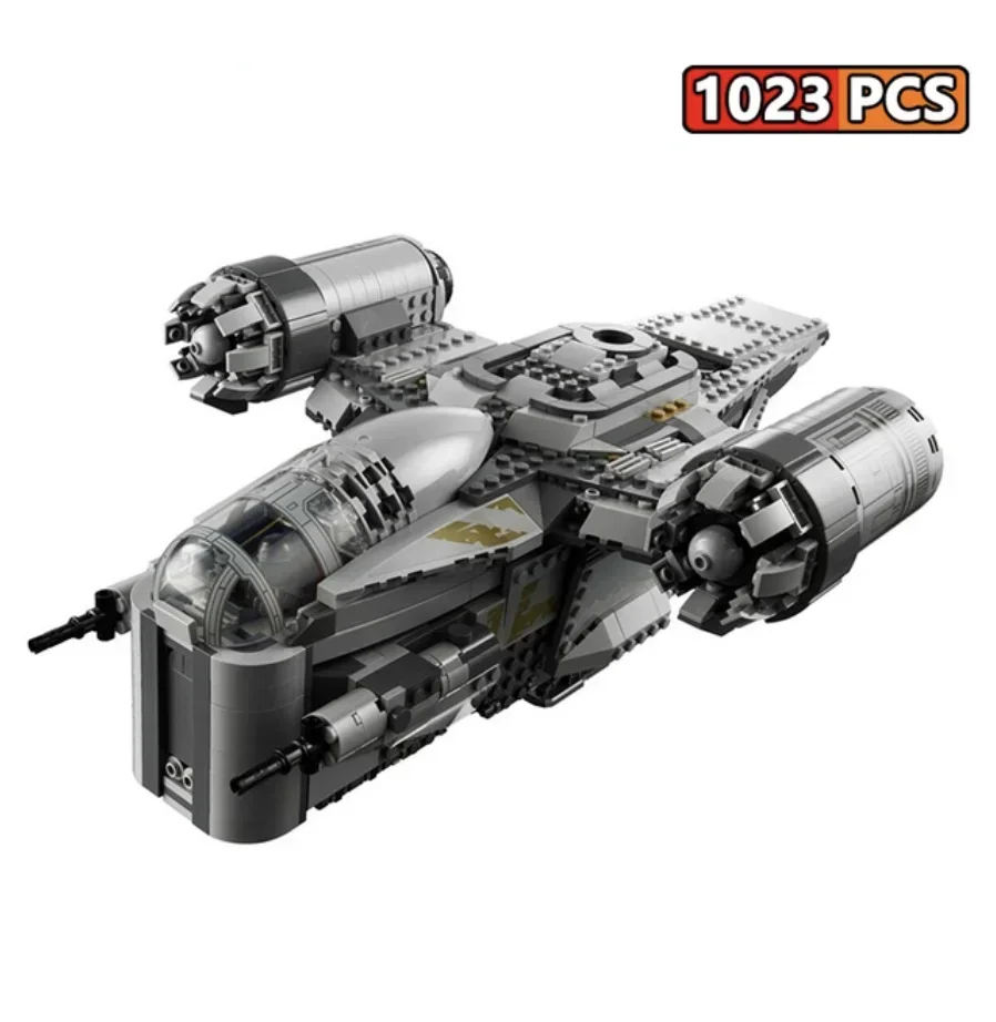 1023pcs NEW In Stock The Razored Crest Exclusive Building Blocks Bricks 75292 Star Toys for Kids Christmas Gifts 4
