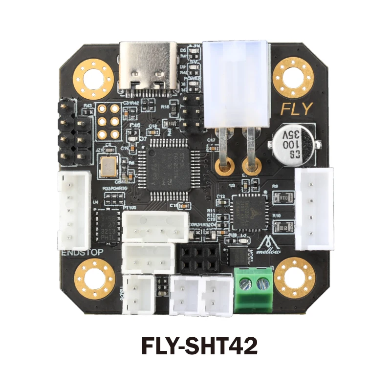 Mellow Fly-SHT Board/Fly-UtoC Board For Klipper Hotend HeadTool Support Canbus and Usb PT100 For Blv Ender 3 V-core3 3D Printer hp printhead 3D Printer Parts & Accessories