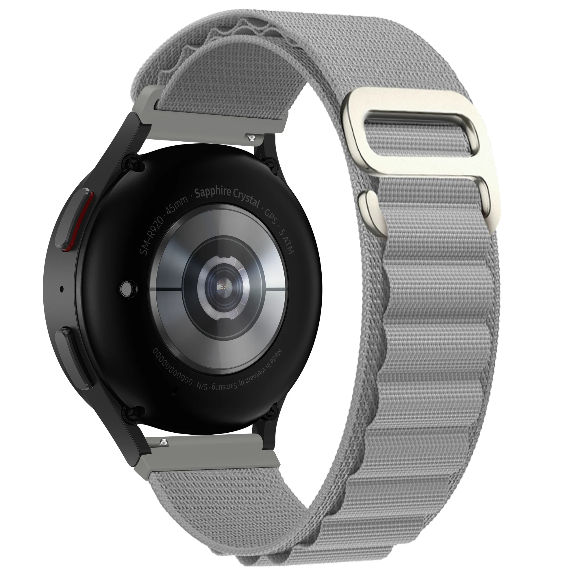 Nylon Loop Strap, Soft Sports Band Bracelet, 20mm/22mm Watchband Accessory