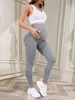 Women's Maternity Leggings Over The Belly Full Length Pregnancy Yoga Pants Active Wear Workout Leggings 4