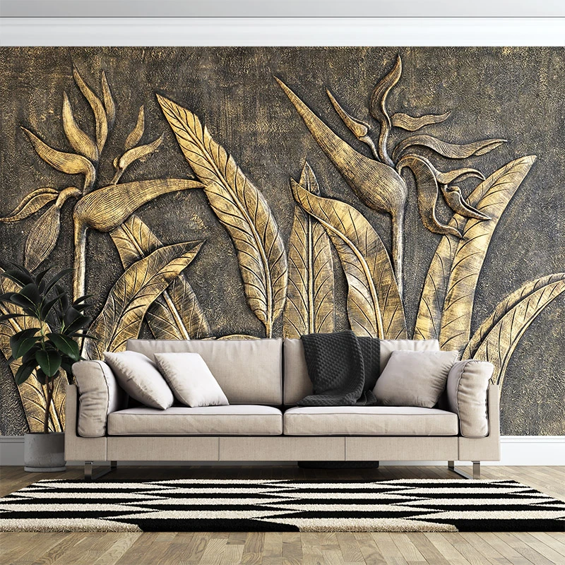 Customized 3D wallpapers for giraffe animals and children's room in