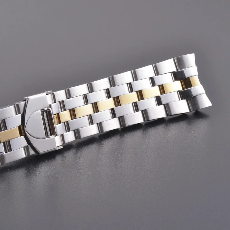 20mm 21mm Watch Band For Tudor 5600 Men Deployant Metal Clasp Strap Watch Accessories Solid Stainless Steel Watch Bracelet