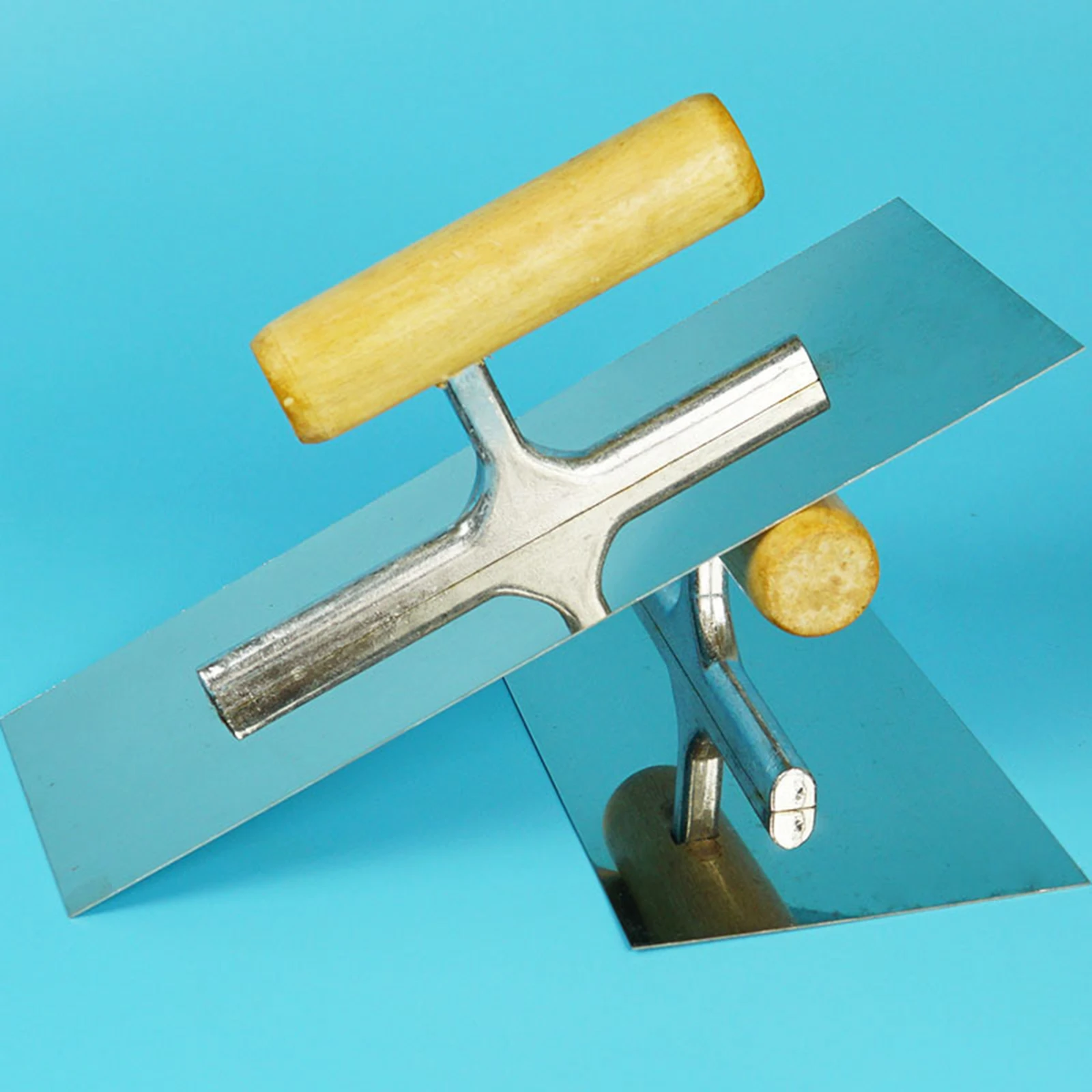 Stainless Steel Plastering Trowel Plaster Finishing Trowel Plaster Tool Hand Tool for Smooth Concrete Finishing