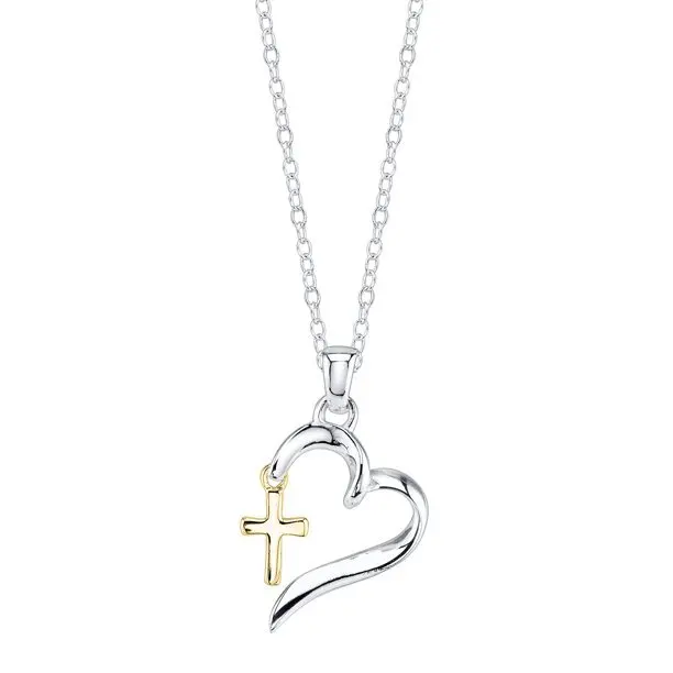 Jewelry Faith Hope Love Necklace White Gold Women's 