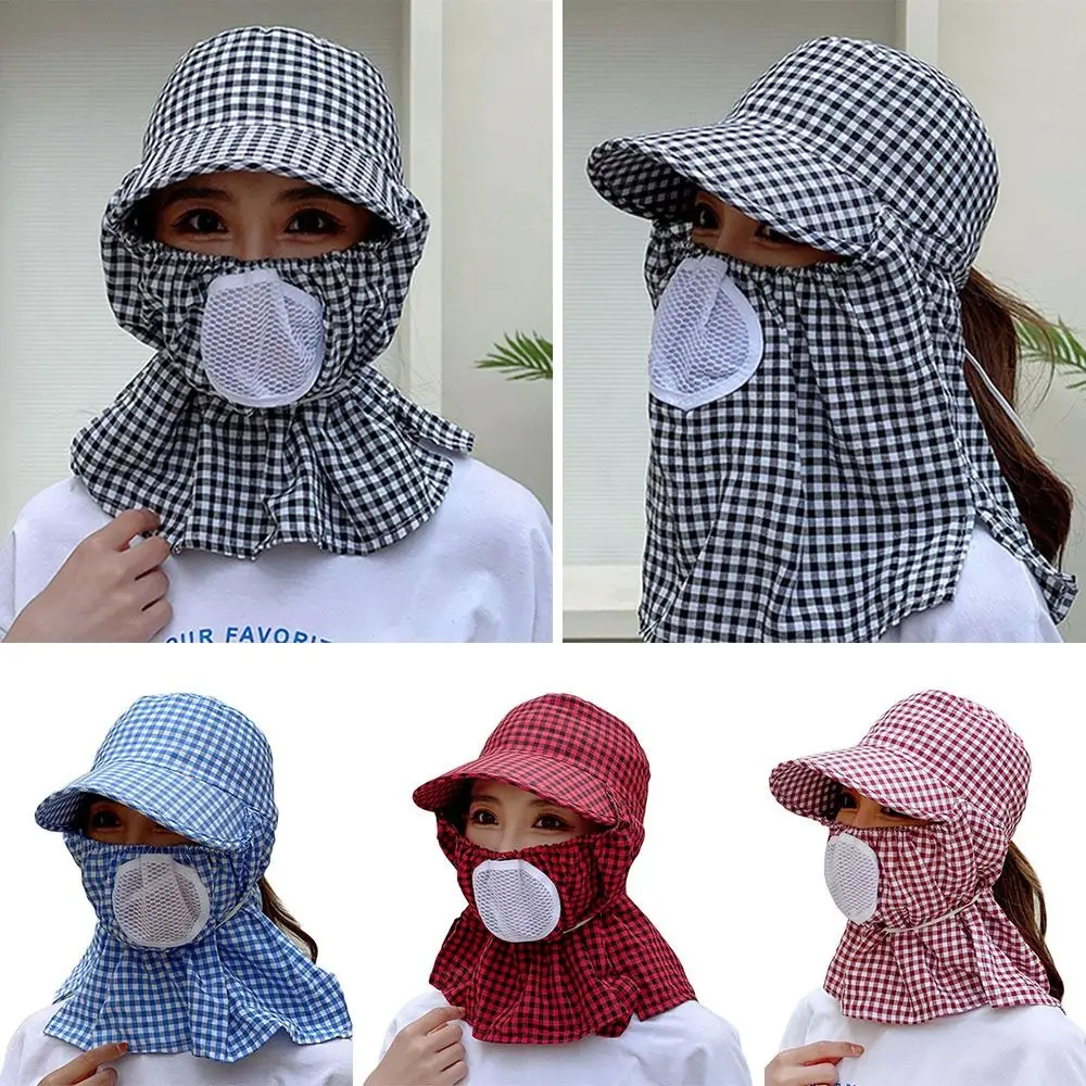 

Fishing Hunting Hiking Face And Neck Summer Outdoor Women Hats Ear Flap Sun Hat Protective Cover