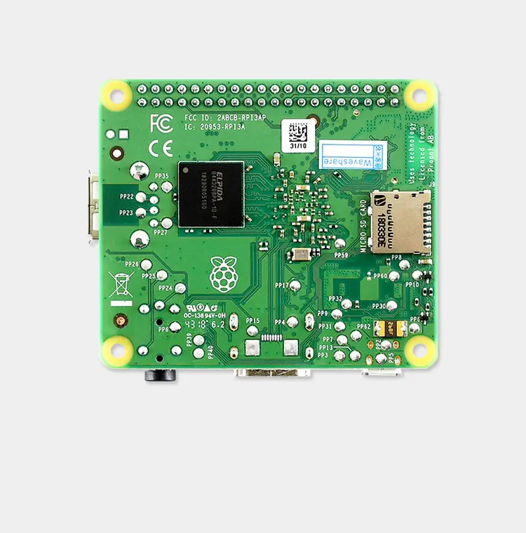 RPI 3A Plus Board - Raspberry Pi 3 Modèle A + Plus 4 Cœurs, Cpu, 512 Mo ...