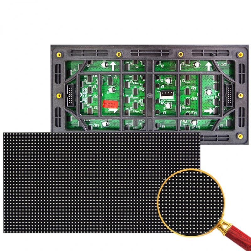 

P4 Full-color LED display module posted outdoor unit board advertising screen