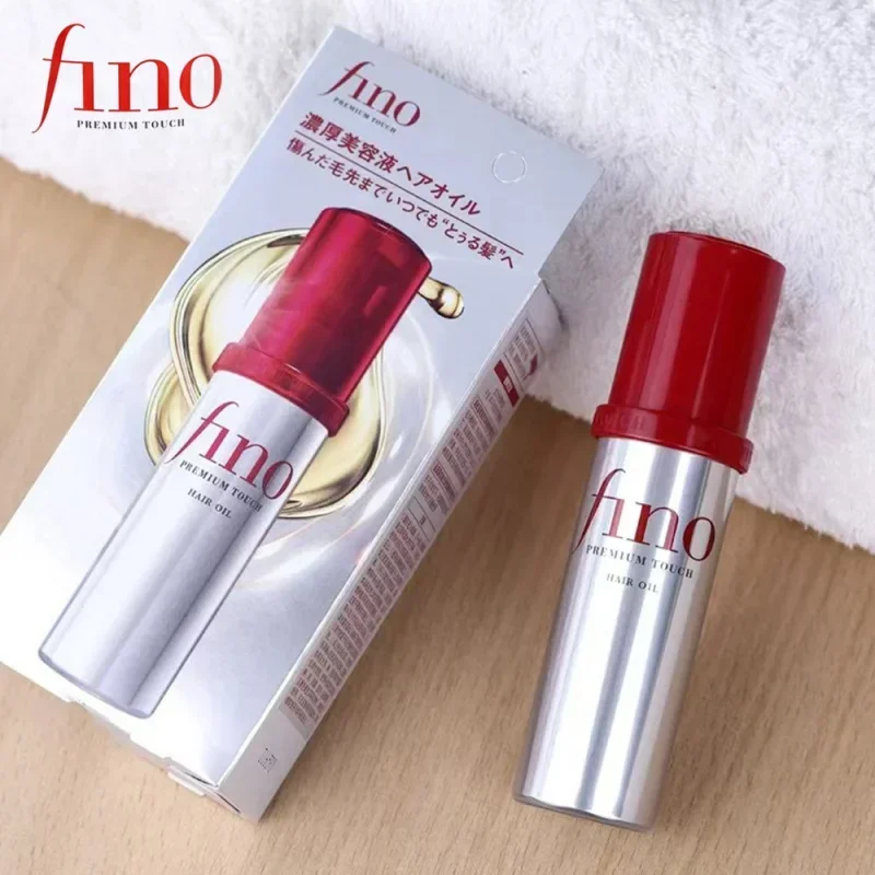 Fino Nourishing Hair Serum 70ml Lightweight Smoothing Serum for Dry/Frizzy Hair Instant Shine & Repair