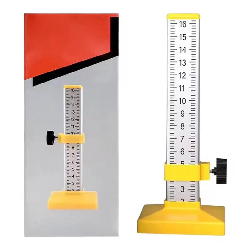 Professional 0-160mm Adjustable Tile Leveling Ruler, Aluminum Alloy with High Precision Horizontal Bubble